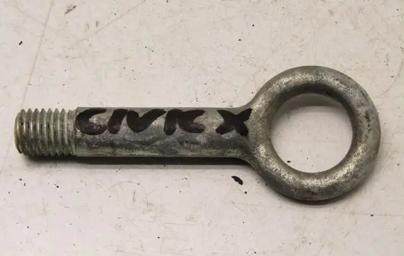 Honda Civic X Towing hook eye 