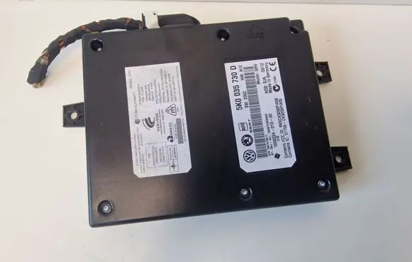 Volkswagen PASSAT B7 Bluetooth control unit module 5K0035730D