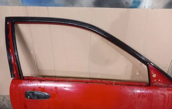 Honda Civic Rubber seal front coupe door window 