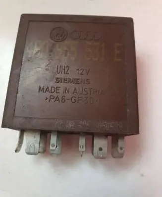 Audi A6 S6 C5 4B Window wiper relay 4B0955531E PA6GF30