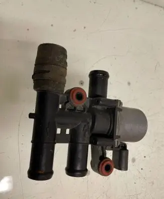 Coolant heater control valve