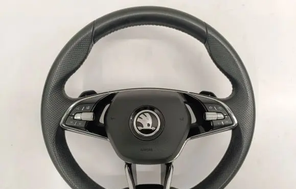 Skoda Enyaq iV Steering wheel 5E3959542J 5E3419093BB 5LA880201