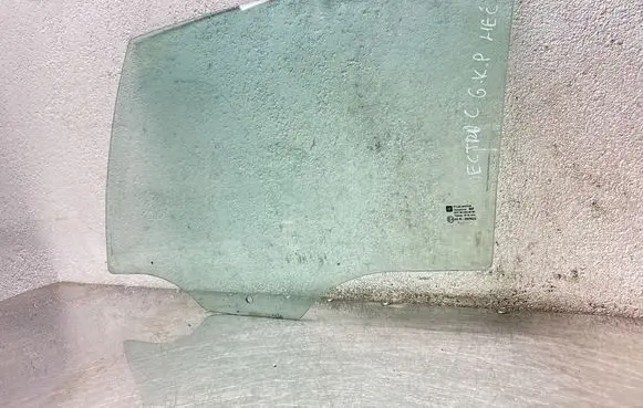 Opel Vectra C Rear door window glass DOT36AS2M129 43R007023