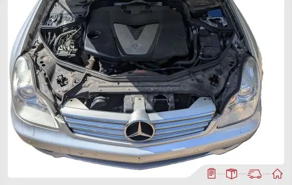 Mercedes-Benz CLS C219 Coolant radiator W219