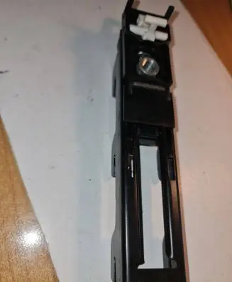 Volkswagen Multivan T5 Seat belt adjustment rail 7H5857819