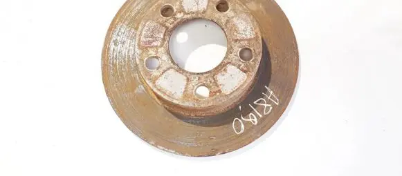 Audi A8 S8 D2 4D Rear brake disc neventiliuojamas