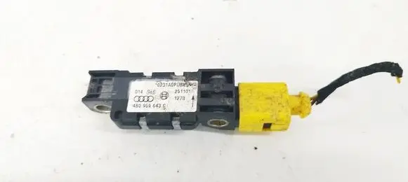 Airbag deployment crash/impact sensor
