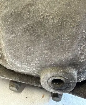 Mercedes-Benz Vito Viano W639 Rear differential A6393510108