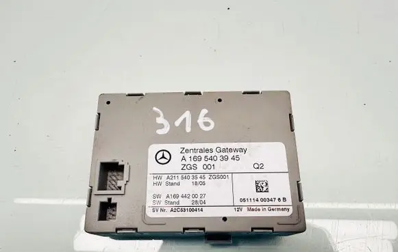 Mercedes-Benz B W245 Gateway control module A1695403945 A2115403545 A1694420027