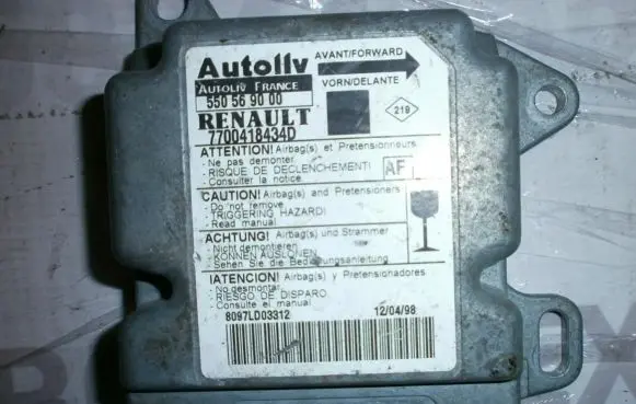Renault Scenic I Airbag control unit/module 7700418434D 550569000