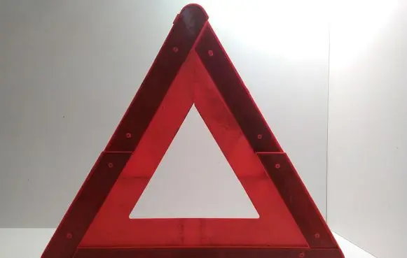 Emergency warning sign