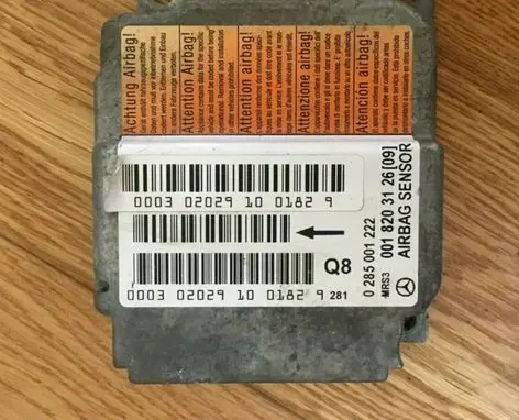 Mercedes-Benz A W168 Airbag control unit/module 0018202126 00030202910 0285001222