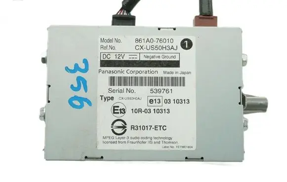 Lexus CT 200H Other control units/modules 861A076010