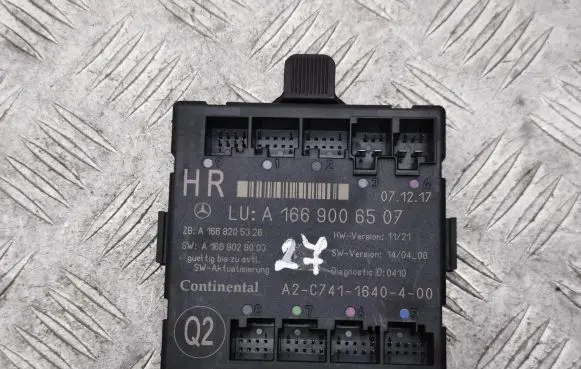 Mercedes-Benz GLE (W166 - C292) Door control unit/module A1669006507