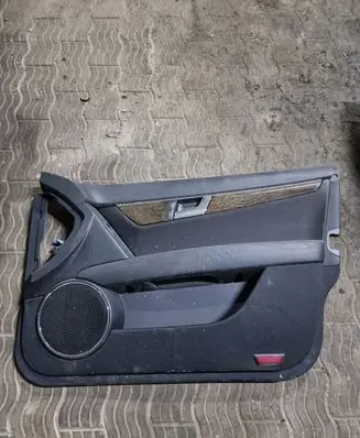 Mercedes-Benz C W204 Front door card panel trim A2045402410 A2047200222 A2047200189