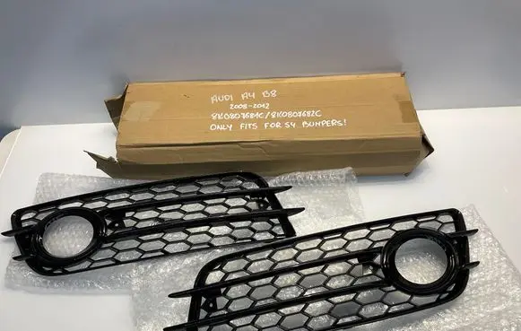 Audi A4 S4 B8 8K Front bumper lower grill 8K0807681C 8K0807682C
