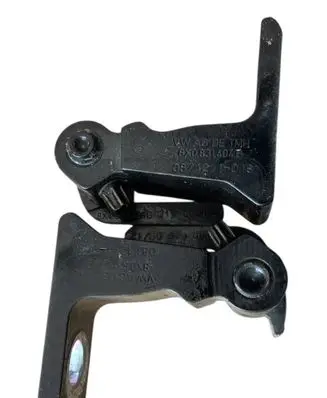 Front door hinge set