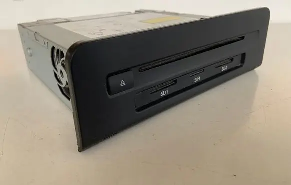 Navigation unit CD/DVD player