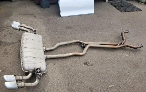 Porsche Cayenne (92A) Muffler/silencer 7P5253681B