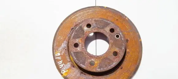 Mercedes-Benz A W168 Front brake disc neventiluojamas