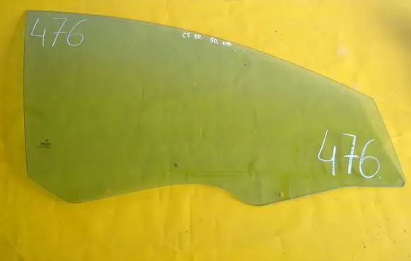 Citroen C5 Front door window glass four-door