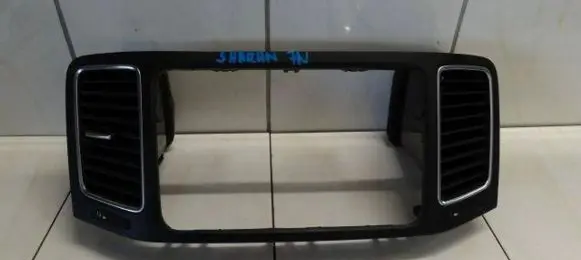 Volkswagen Sharan Dash center air vent grill 7N0858069D