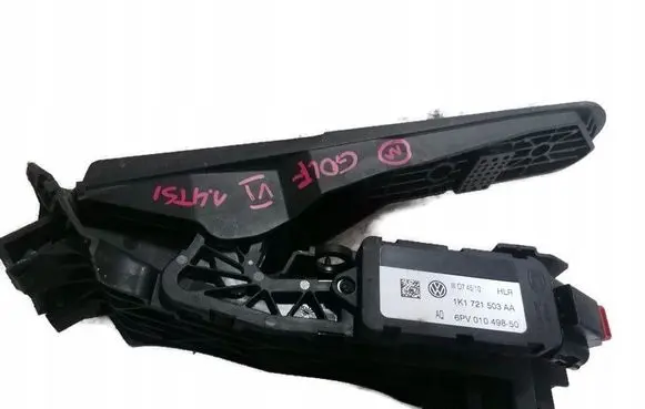 Volkswagen Golf VI Accelerator throttle pedal 1K1721503AA