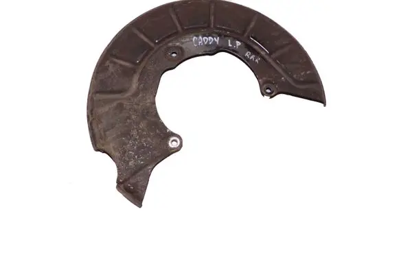 Volkswagen Caddy Front brake disc dust cover plate 