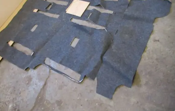Ford Transit Custom Interior carpet 