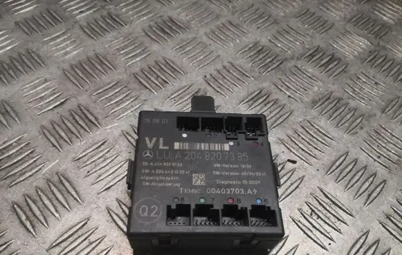 Mercedes-Benz C W204 Door control unit/module 2048207385 A2048207385