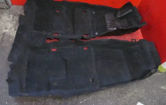 Renault Clio V Front floor carpet liner CLIO-V-WYKLADZINA