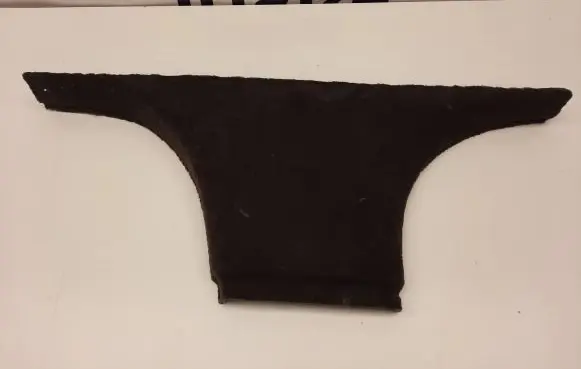 Jaguar XJ X351 (B) pillar trim (bottom) AW93F243A53AD