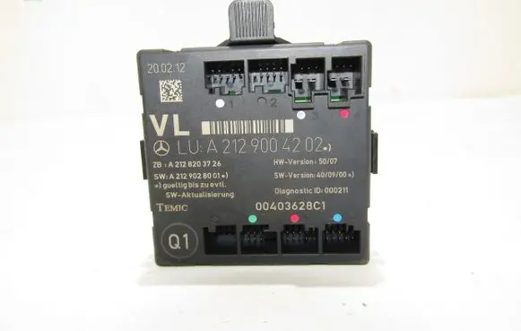 Mercedes-Benz E W212 Door control unit/module A2129004202