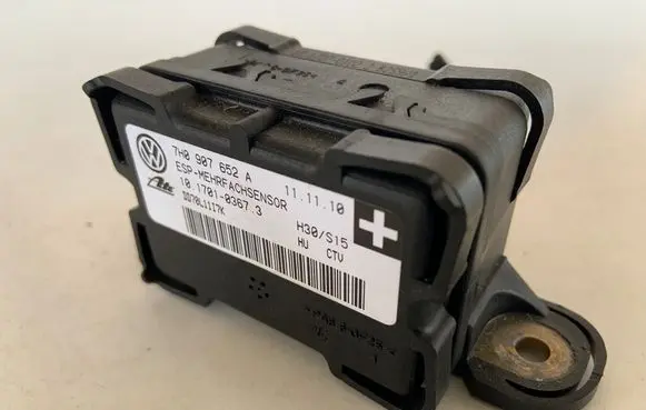 Audi Q7 4L ESP acceleration yaw rate sensor 7H0907652A
