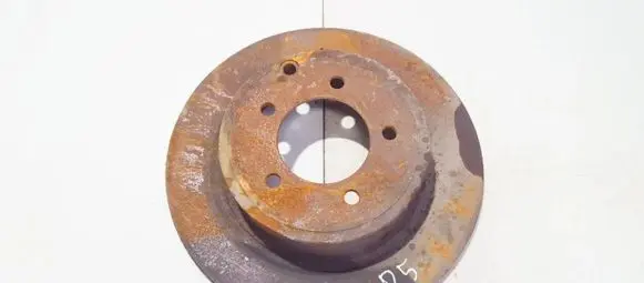 Jeep Patriot Rear brake disc neventiliuojamas