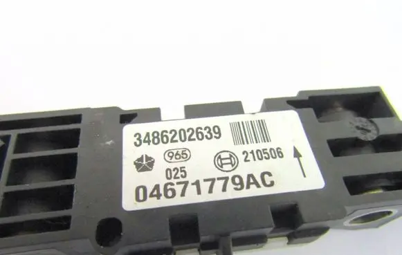 Jeep Grand Cherokee (WK) Airbag deployment crash/impact sensor 3486202639