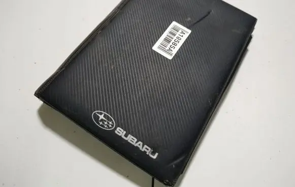 Subaru Forester SH Owners service history hand book 