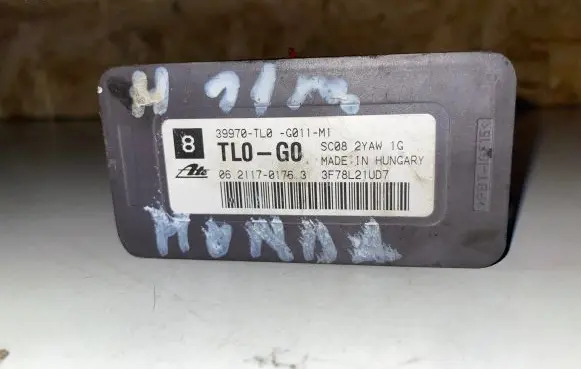 Honda Accord ESP acceleration yaw rate sensor 39970TL0G011M1 3F78L21UD7 06211701763