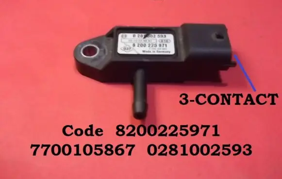 Renault Symbol I Air pressure sensor 8200225971 7700105867