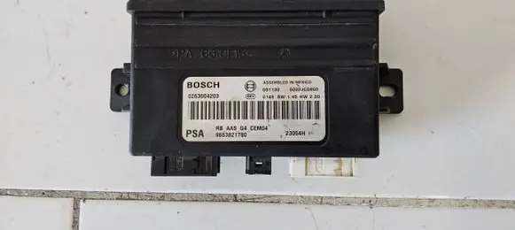 Citroen C4 Grand Picasso Parking PDC control unit/module 9663821780 6002JC0860 0263004203