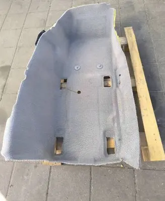 Chevrolet Corvette C7 Front floor carpet liner 