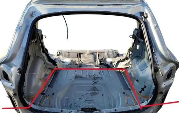 Volvo XC60 Rear bodywork 