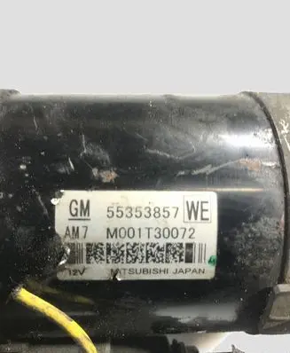 Opel Insignia A Starter motor 55353857 M001T30072