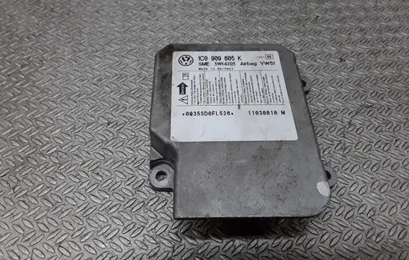 Volkswagen Polo Airbag control unit/module 1C0909605K 5WK43125