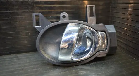 Nissan Juke I F15 Rear door interior handle 80671BA61A
