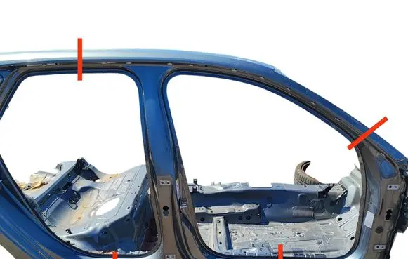 Audi A3 S3 8V Pillar (middle) 
