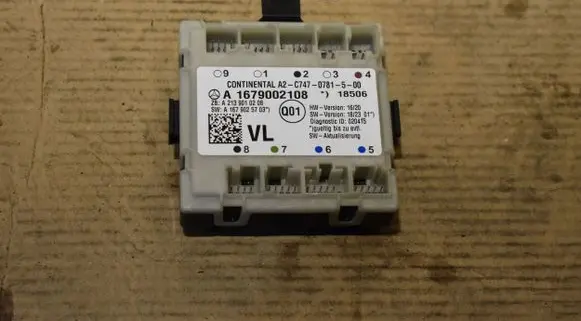 Mercedes-Benz GLE W167 Door control unit/module A1679002108555525