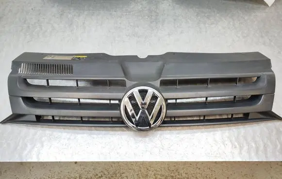 Volkswagen Transporter - Caravelle T5 Front bumper upper radiator grill 7E0853653 63140