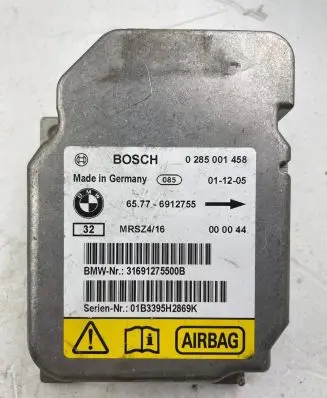 BMW 5 E39 Airbag control unit/module 6912755 65776912755 0285001458