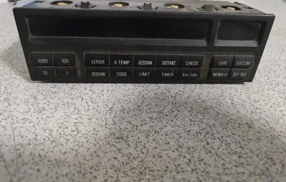 BMW 3 E36 On-board computer control switch 65818357683 021891
